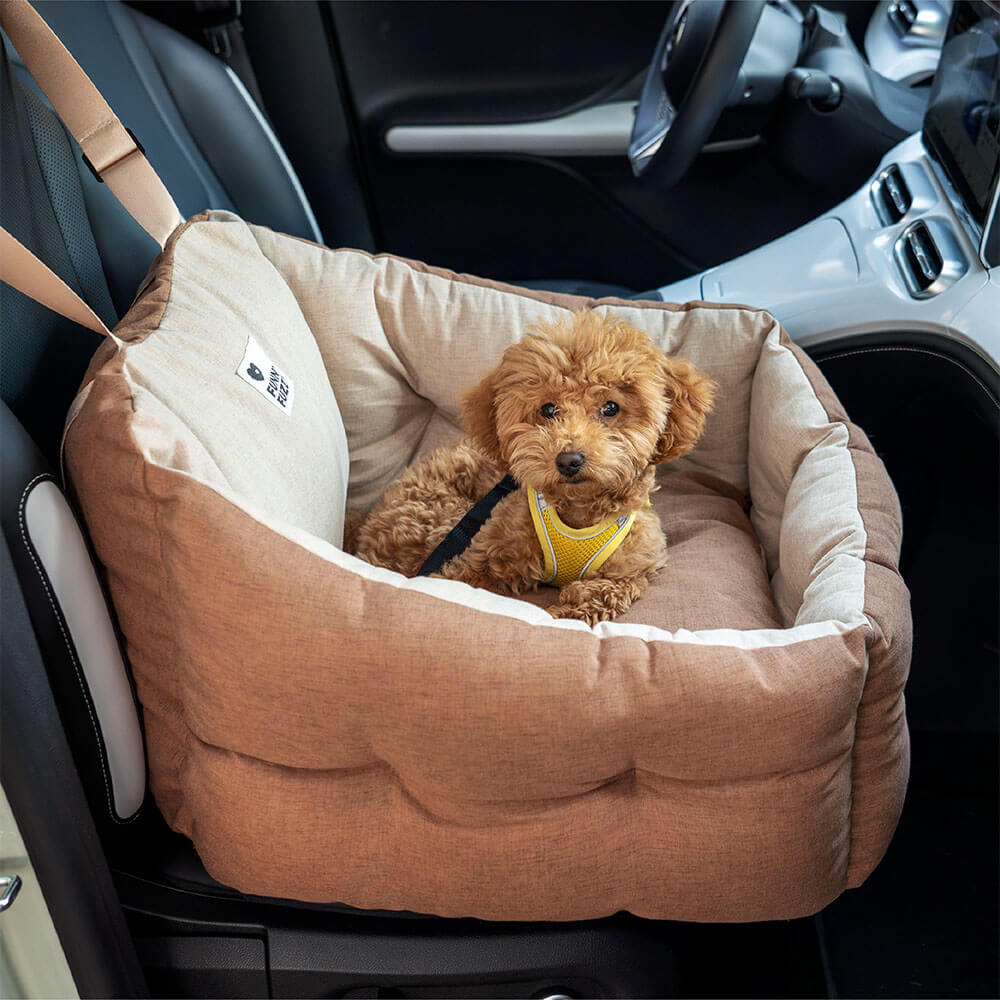 Reiseschutz-Booster, wasserdichtes, erhöhtes und verdicktes Hunde-Autositzbett