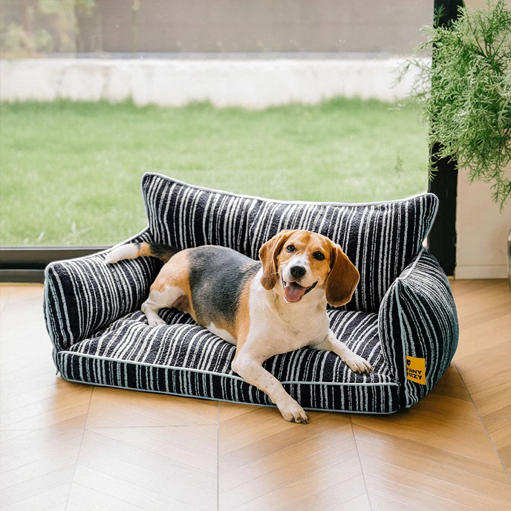 Orthopedic All-season Dog Sofa Bed - Funnyfuzzy SnugNest