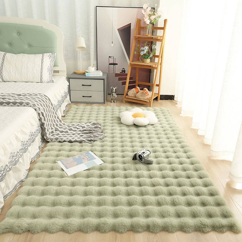 Checkered Color Matching Large Non-slip Pet Mat Couch Cover