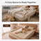 Plush Ribbed Bolster Fitted Sheet Mattress Cover - Cozy Nest