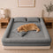 Plush Ribbed Bolster Fitted Sheet Mattress Cover - Cozy Nest