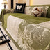 Vintage Botanical Jacquard Chenille Sofa Scratch-Resistant Couch Cover