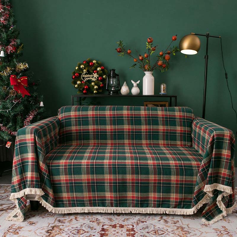 Decorative Sofa Cushions Christmas  Decorative Striped Christmas Cover - 7  Red Green - Aliexpress