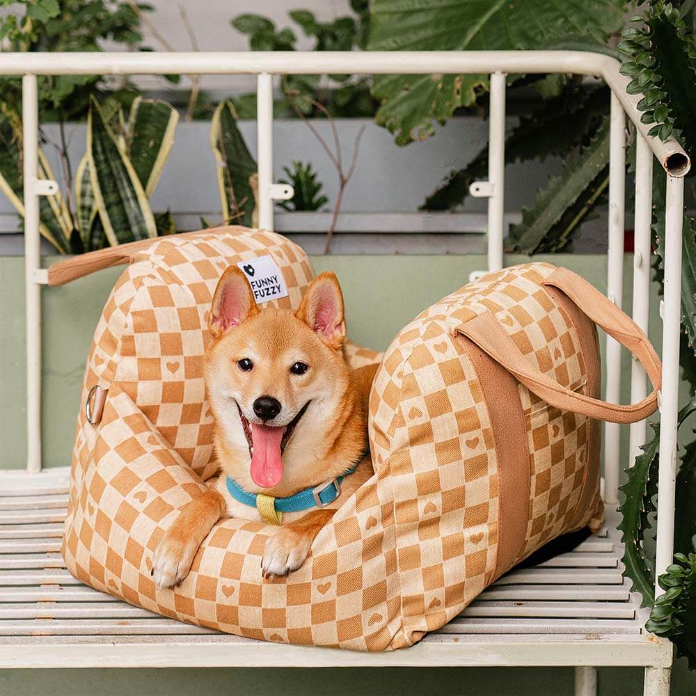 Louis Vuitton dog bed #LovesIt!!!