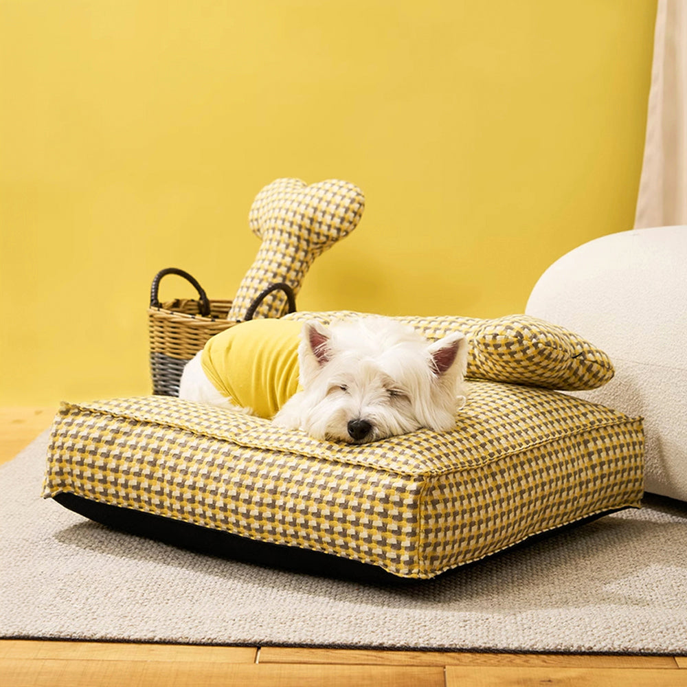 Cama calmante para perros Sweet Dreams con forma de gofre