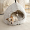 Warm Plush Cozy Hideaway Cat Cave Dog Bed