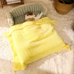 Warm & Secure Thick Sleeping Pet Sofa Bed