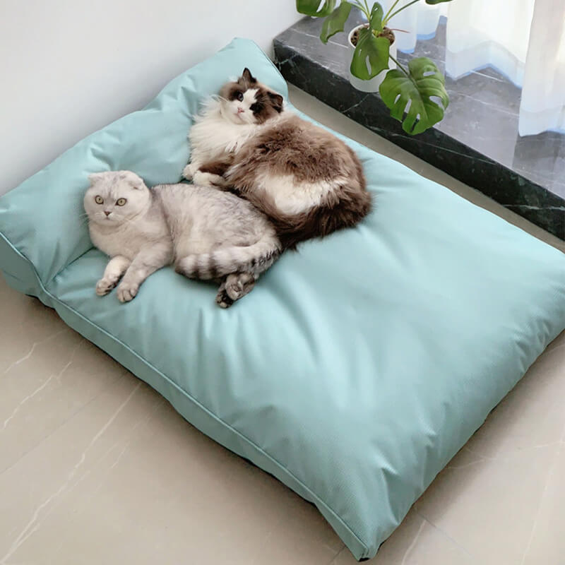 Waterproof Removable High Backrest Large Dog Bed
