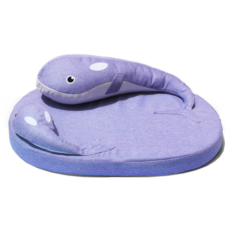 Lit pour chien imperméable multi-supports Whale Deep Sleep Bed