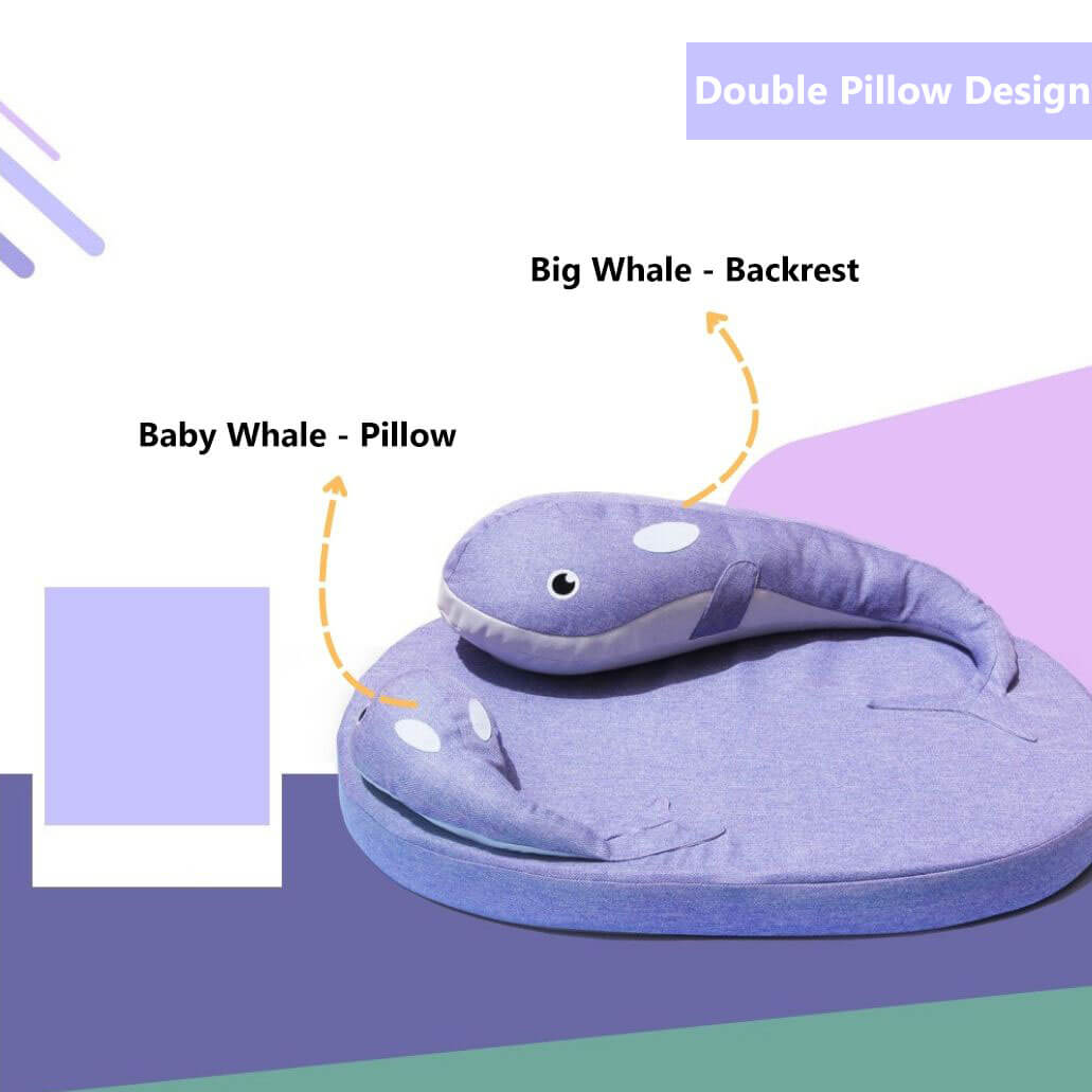 Whale Deep Sleep Bed Wasserdichtes Hundebett mit mehreren Stützen
