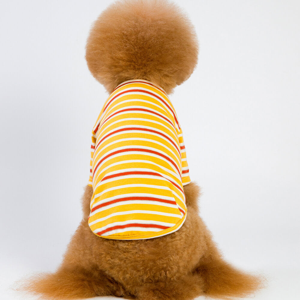 Summer Colorful Striped Fashion Two Legs Pet Dog Clothes