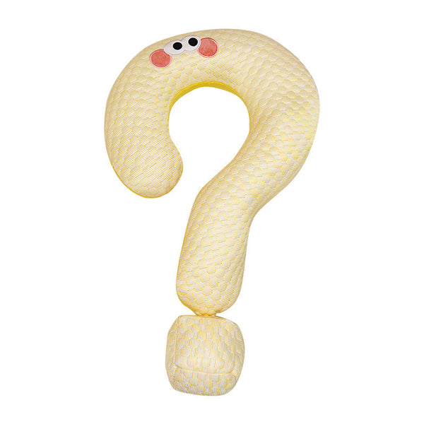 Cooling Ice Silk Question Mark Pillow