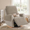 One-Piece Chenille Scratch-Resistant Durable Water-Repellent Non-Slip Recliner Chair Covers