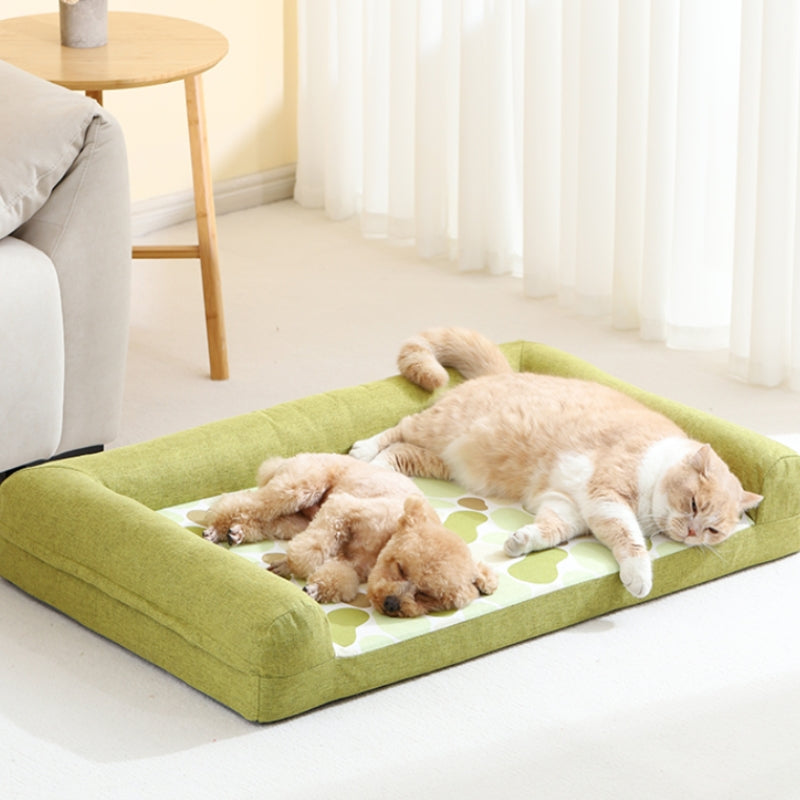 Full Support Cozy Orthopedic Bolster Dog & Cat Sofa Bed Luxury Dog Gifts