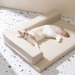 Canapé-lit en cuir pour chien et chat Lit pour chien de style moderne