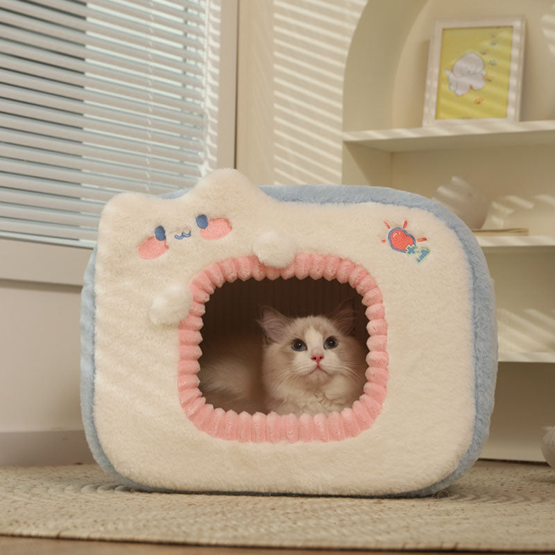 Adorable Vitality Cat House - Polaroid