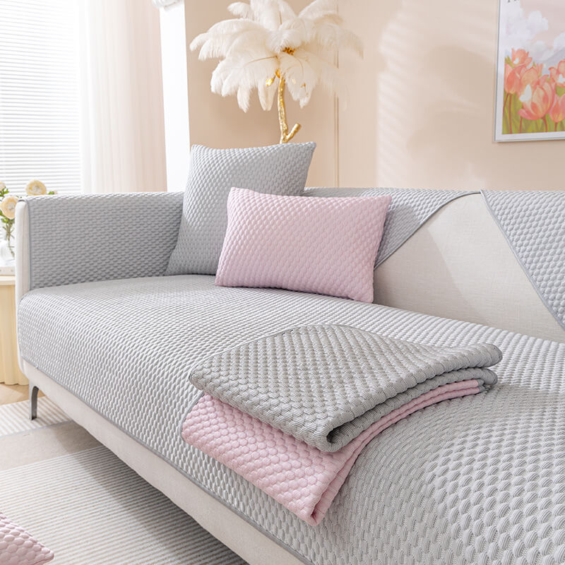 Anti-Kratz-Möbelschutz Waschbarer kühlender Couchbezug