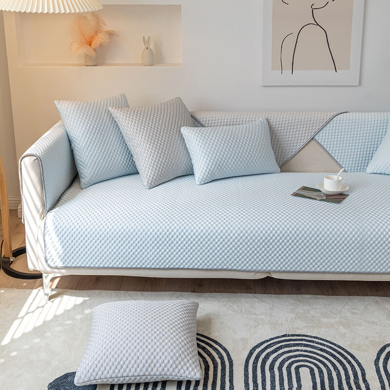 Protetor de móveis anti-riscos Capa de sofá de resfriamento lavável