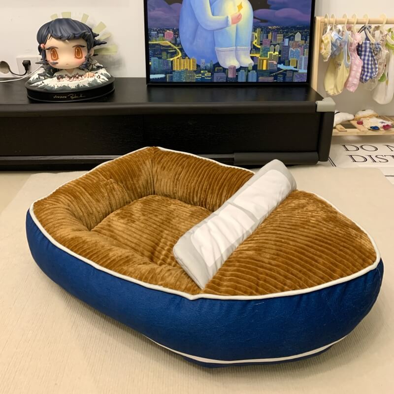 نوع القارب سرير الأليفة مساحة كبيرة مريحة وسرير القط