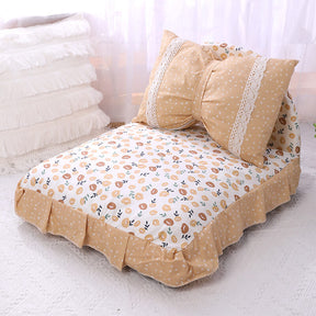 Bowknot Princess Bed Dog & Cat Bed