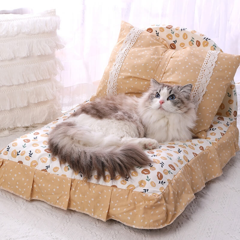 Bowknot Princess Bett Hunde- und Katzenbett