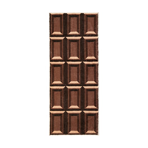 Tapis pour animaux de compagnie moelleux tridimensionnel créatif au chocolat