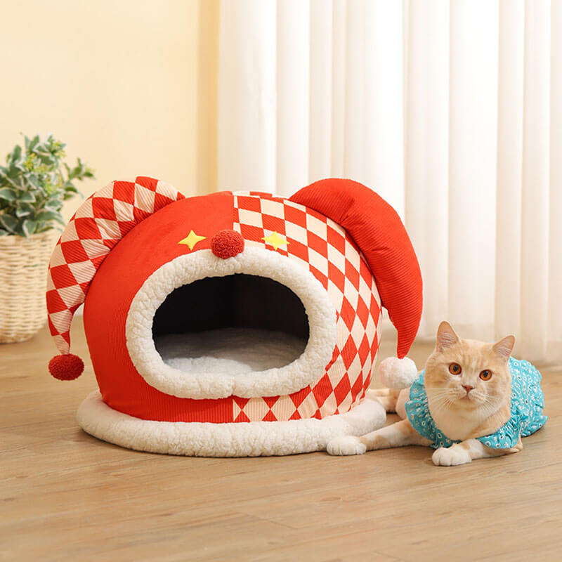 Red cat pet beds new arrivals