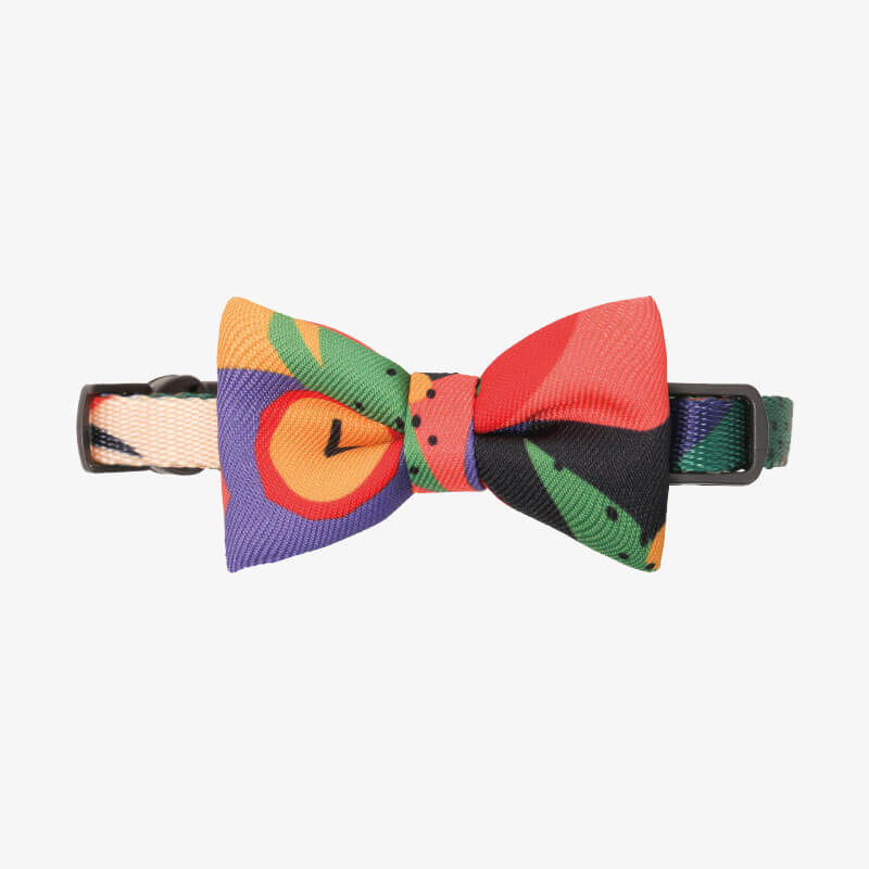 Colourful Series Funny Bow Tie Cat Tunnel Collar