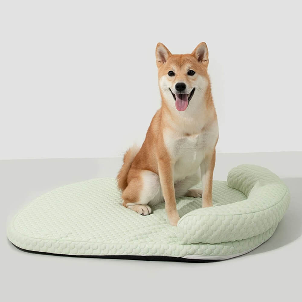 Cooling Breathable Neck Support Dog Pillow Bed