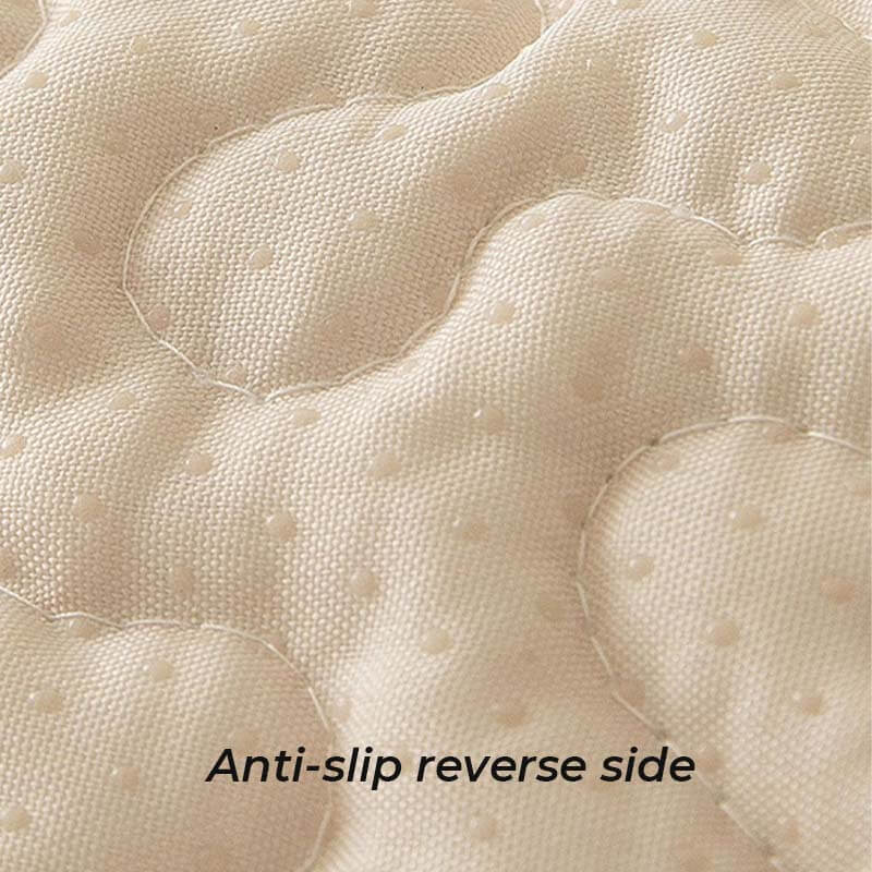 Capa de sofá xadrez de algodão anti-riscos