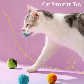 Creative City Hunter Plush Balls Launcher Cat Toy