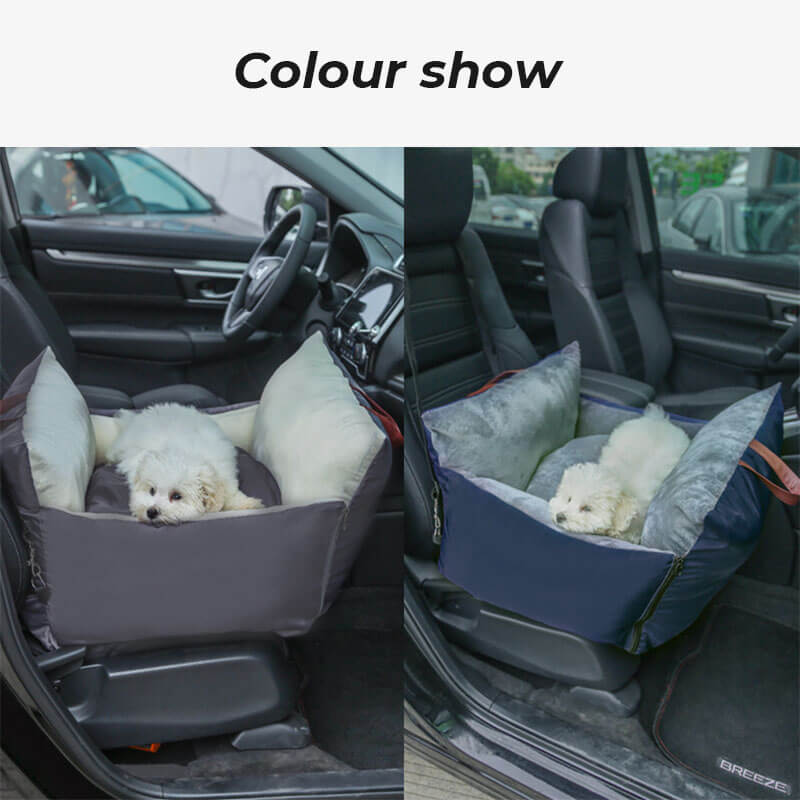 Double-sided Pet Travel Car Carrier Bed Waterproof Dog Car Seat Bed