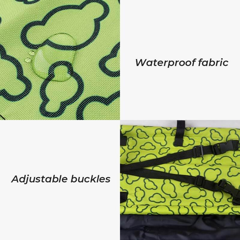 Foldable Thickened Waterproof Dog Car Seat Cover