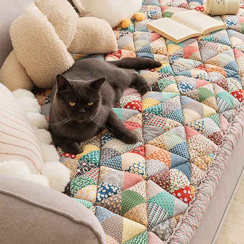 Boucle Sofa Topper Double Sided Boucle Fabric Pet Furniture Protector,pet  Sofa Protector, Pet Furniture Cover,pet Sofa Cover,sofa Topper For 