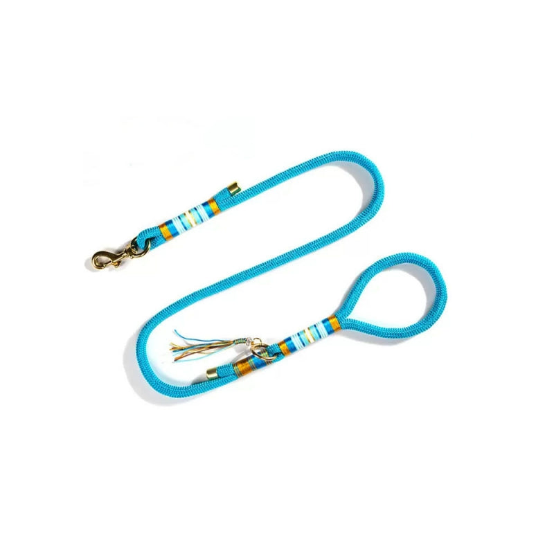 Hand-knitted Braided Rope Cool Dog Accessories Training Leash