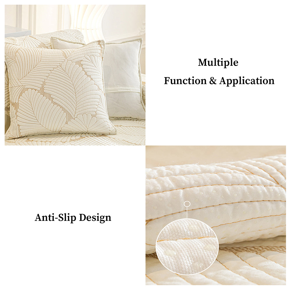 Capa de sofá de folha para móveis anti-arranhões e proteção antiderrapante