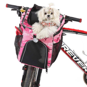 Multifunktionale Fahrradträger-Rucksacktasche für Hund und Katze