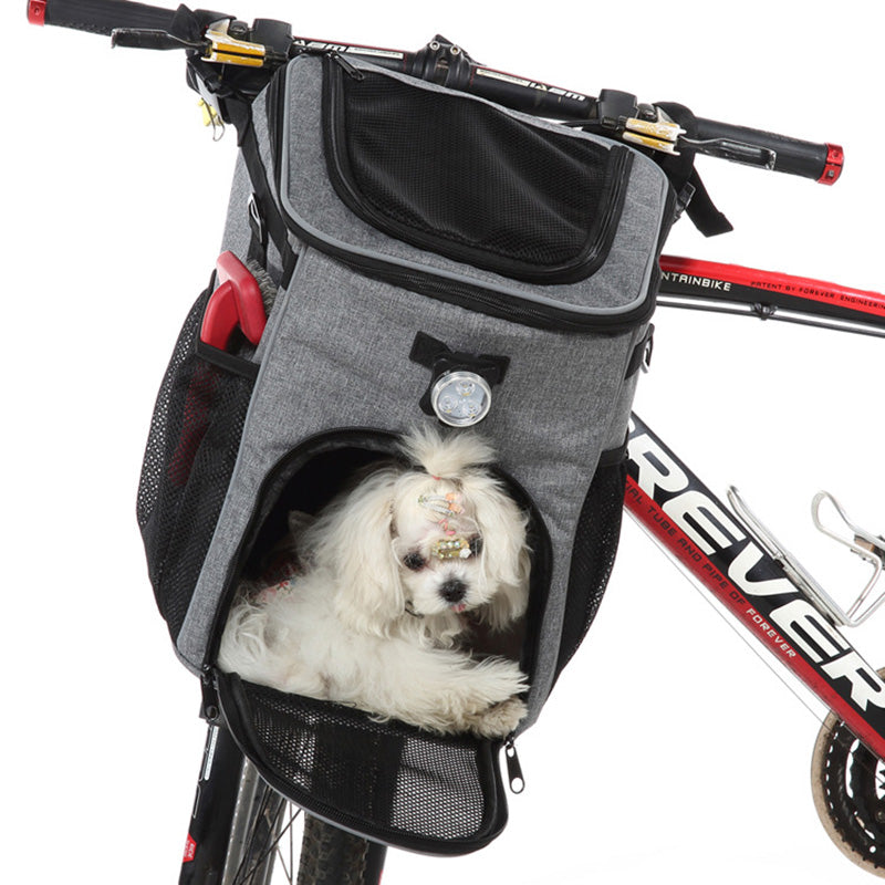 Cat carrier for outlet bike