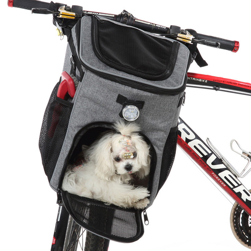 Cat and Dog Backpack Carrier Soft-Side with Good Ventilation for Cycling –  PETSFIT STORE