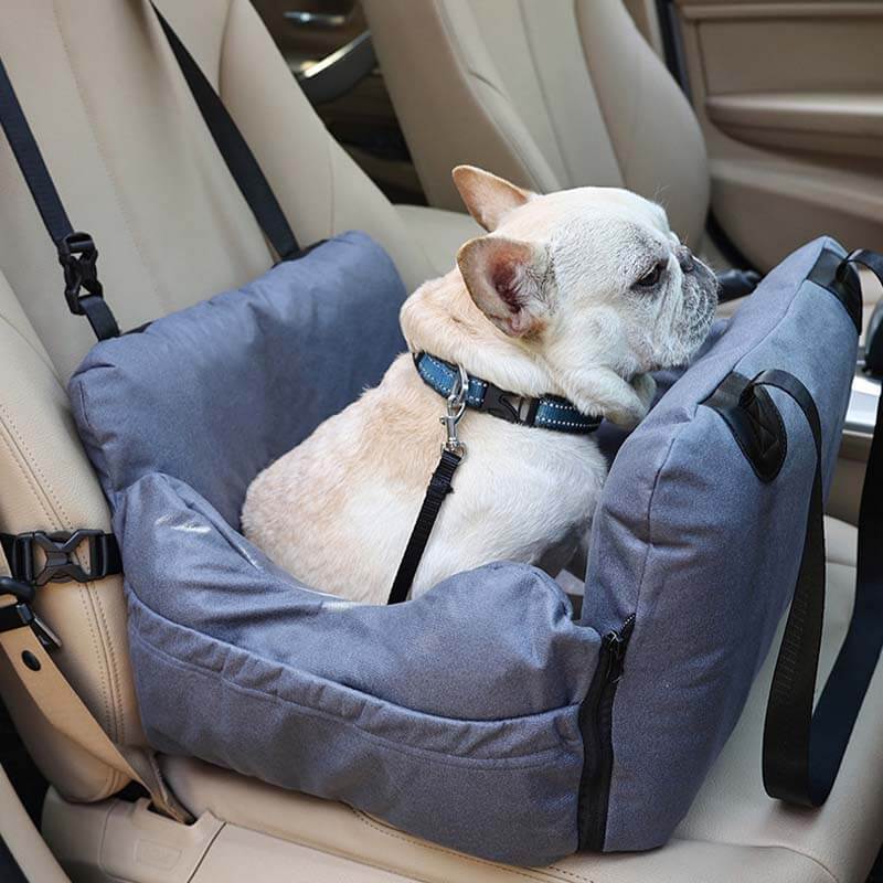 Multifuncional portátil para animais de estimação, airbag, viagem, cachorro, assento de carro, cama
