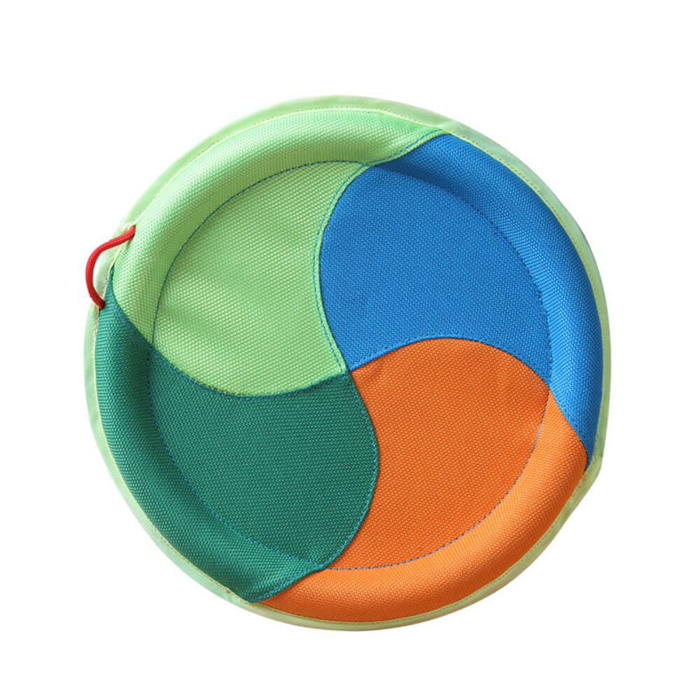 Outdoor Interactive Dog Toy Durable Oxford Cloth Dog Frisbee