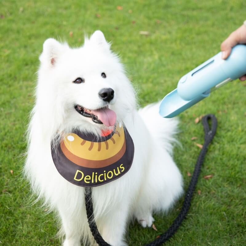 Pet Neckerchief Waterproof Cool Dog Accessories Drool Bib-Sausage