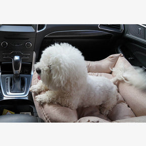 Smiling Angel Removable Dog Car Seat Bed