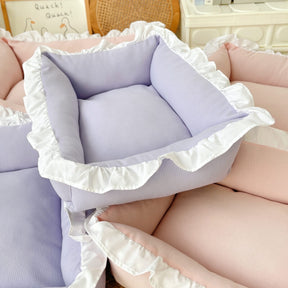Soft Waxy Cute Pet Bed Integrated Dog & Cat Bed