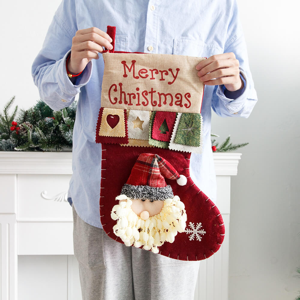 Large felt discount christmas gift bags