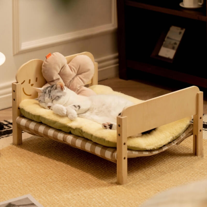 Stackable Fun Wooden Cat Bed FunnyFuzzy