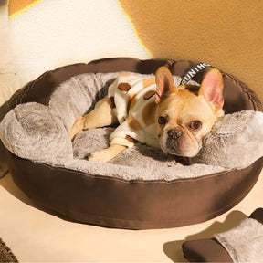 Wraparound Cozy Luxury Plush Dog & Cat Sofa Bed