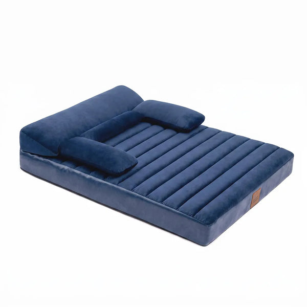 Large Waterproof Orthopedic Bolster Dog Sofa Bed - LuxeNest