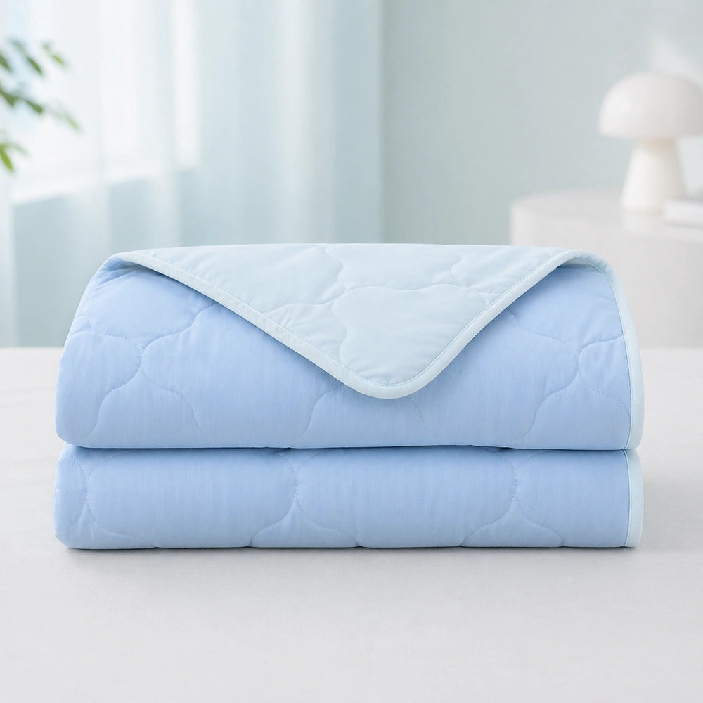 Breathable Cooling Elevated Dog Bed With Cooling Blanket