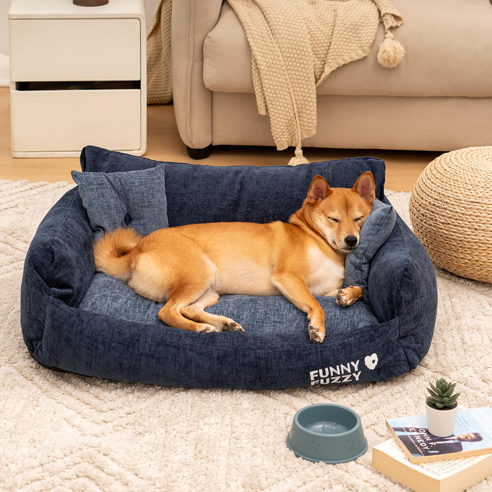 Comfy Stylish Pillow Dog Beds FunnyFuzzy Durable Washable Eco Friendly Page 2